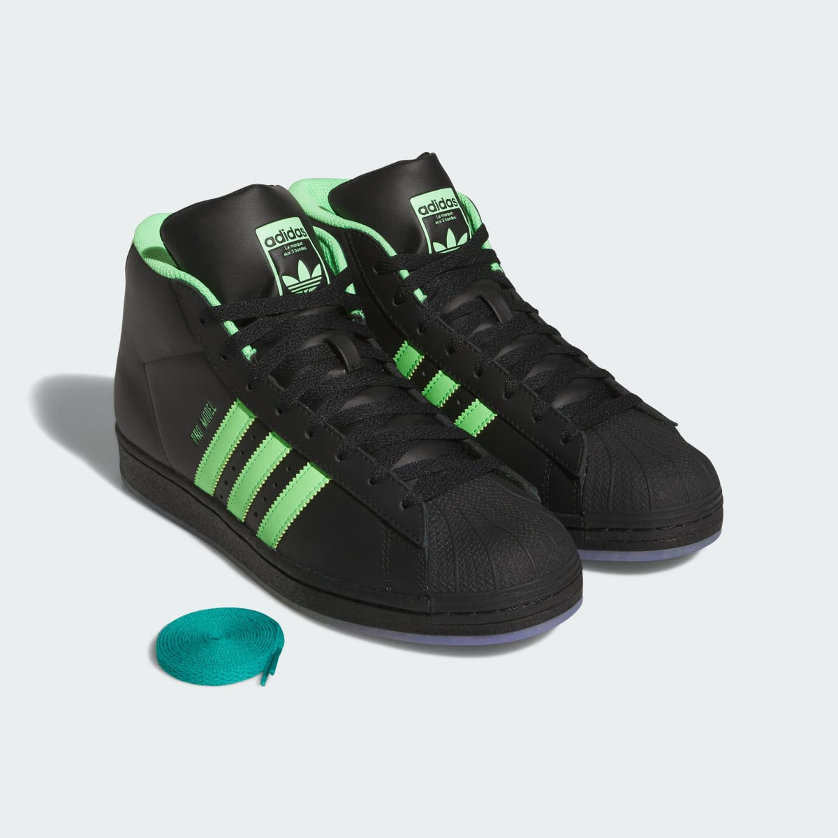 Adidas Pro Model Black Lime Burst