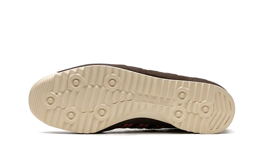 Adidas SL 72 Knit Wales Bonner Brown, Dark Brown/Collegiate Orange/Cream White (IE1664)