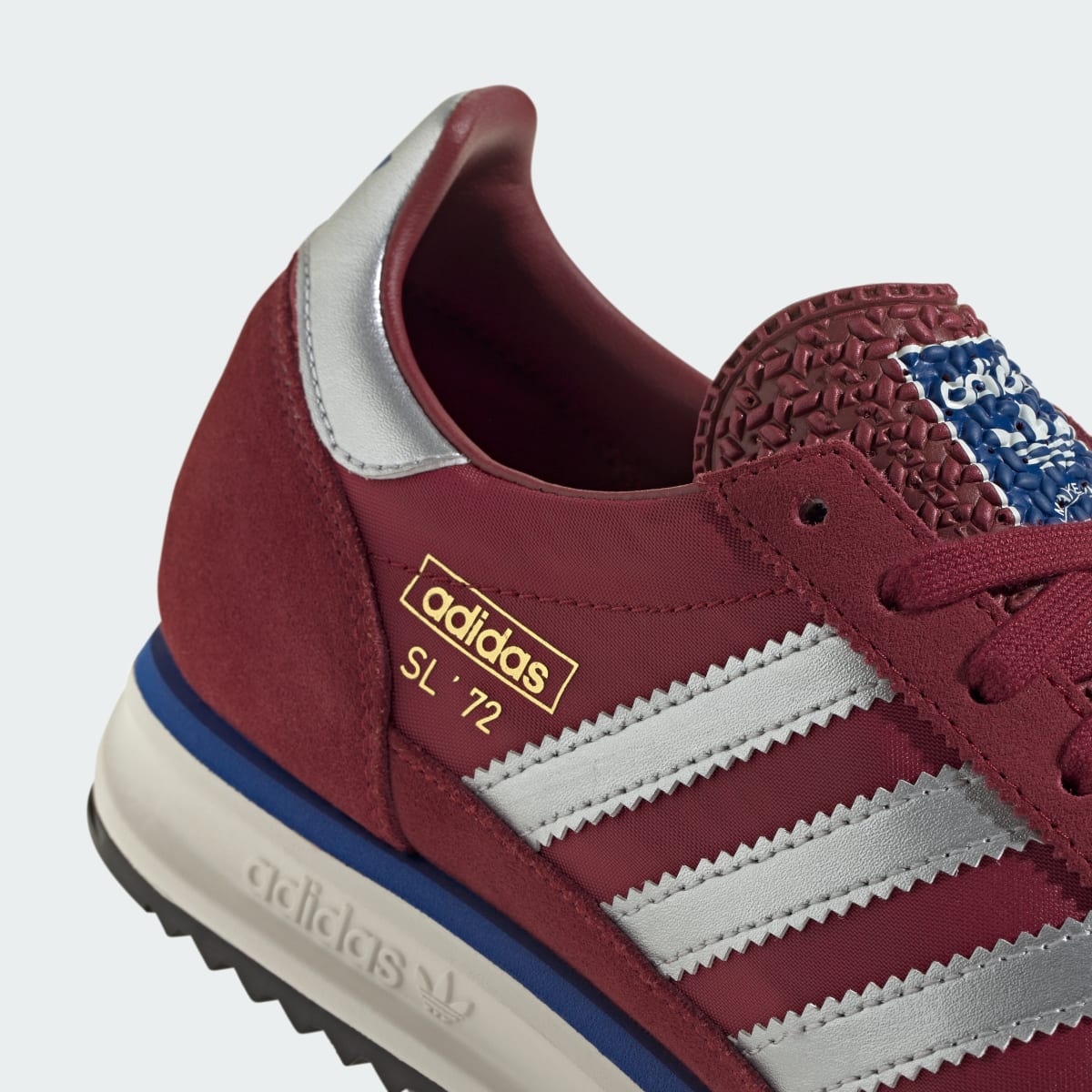 Adidas SL 72 RS Noble Maroon Silver Metallic