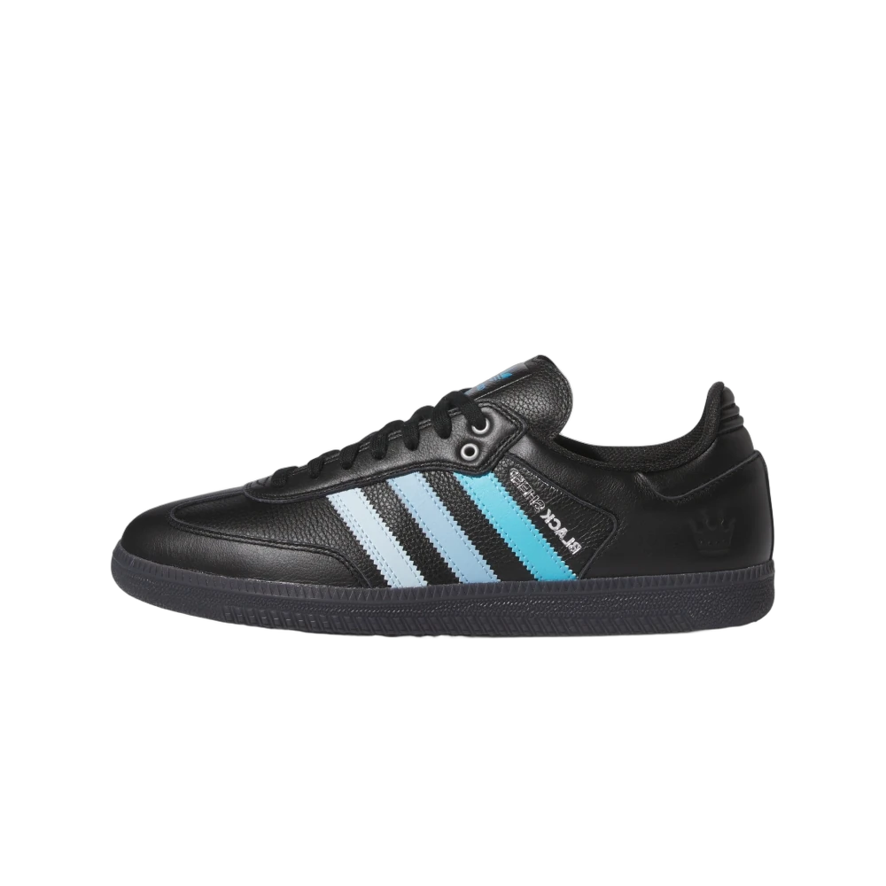 Adidas Samba ADV Charlotte FC Black Sheep, Core Black/Cloud White/Ice Blue (JH9594)