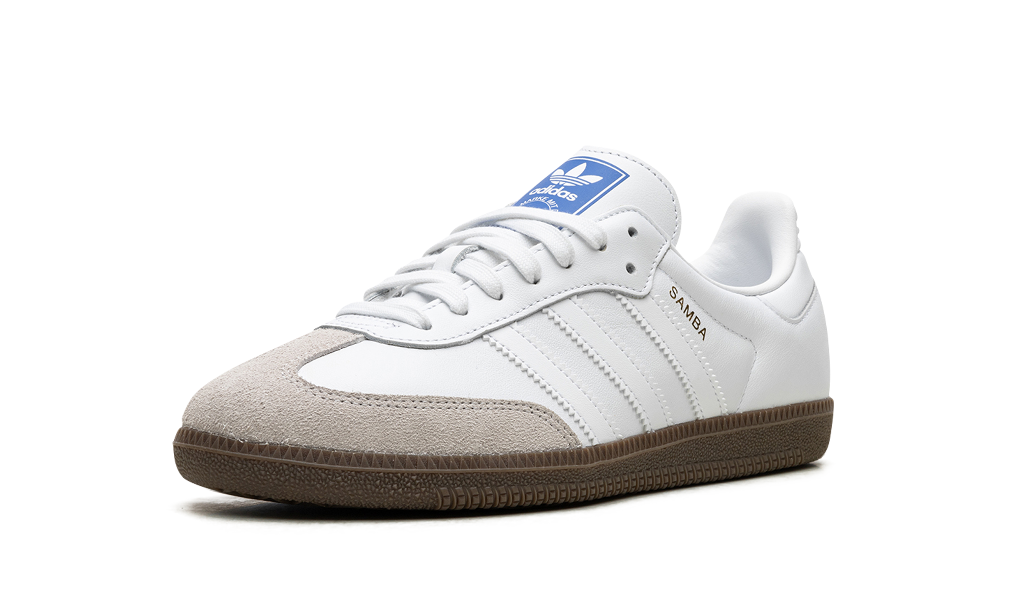 Adidas Samba Cloud White Blue Gum