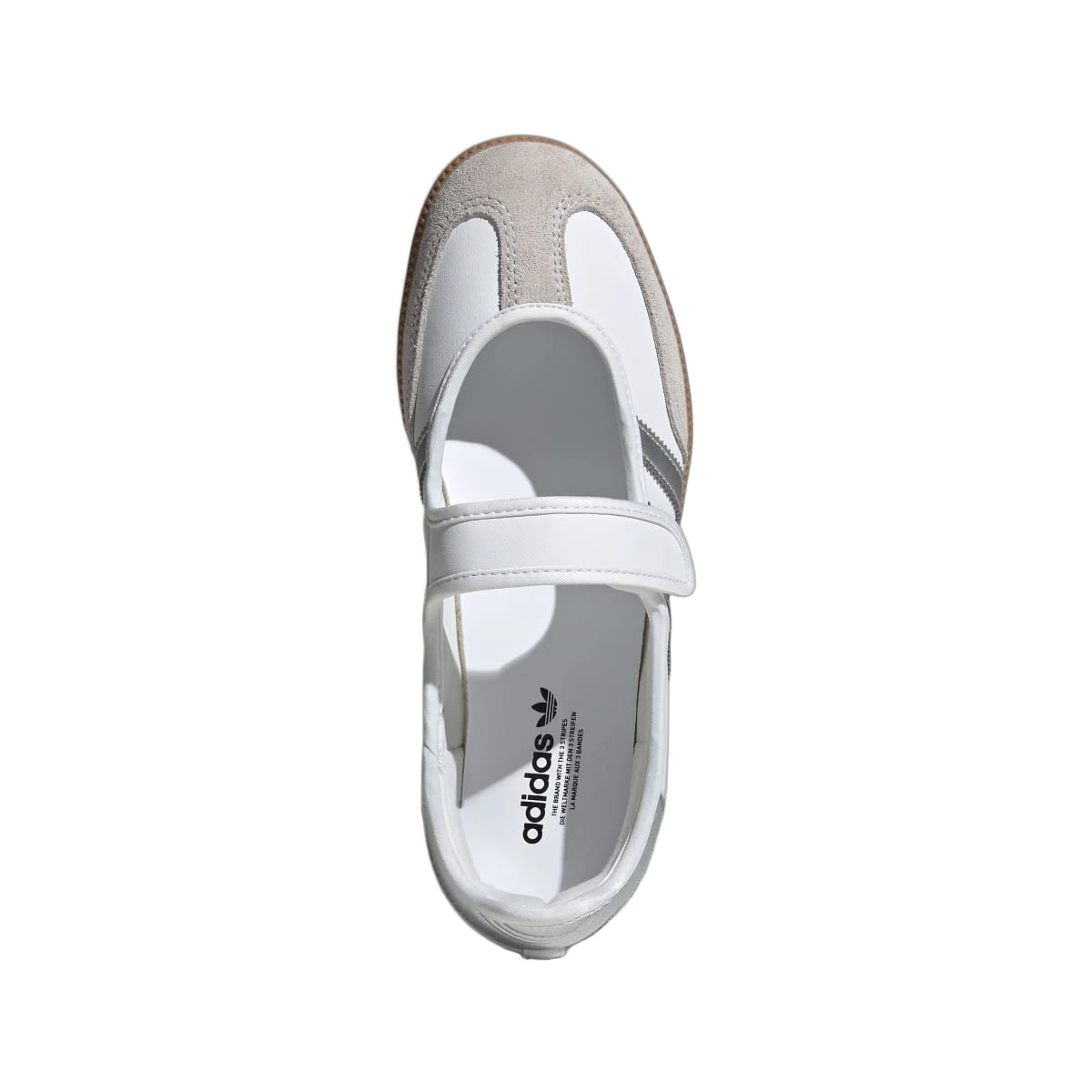 Adidas Samba Jane White Silver Metallic