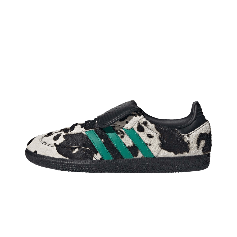 Adidas Samba LT Cow Print Black White, Black/White/Collegiate Green (JS3930)