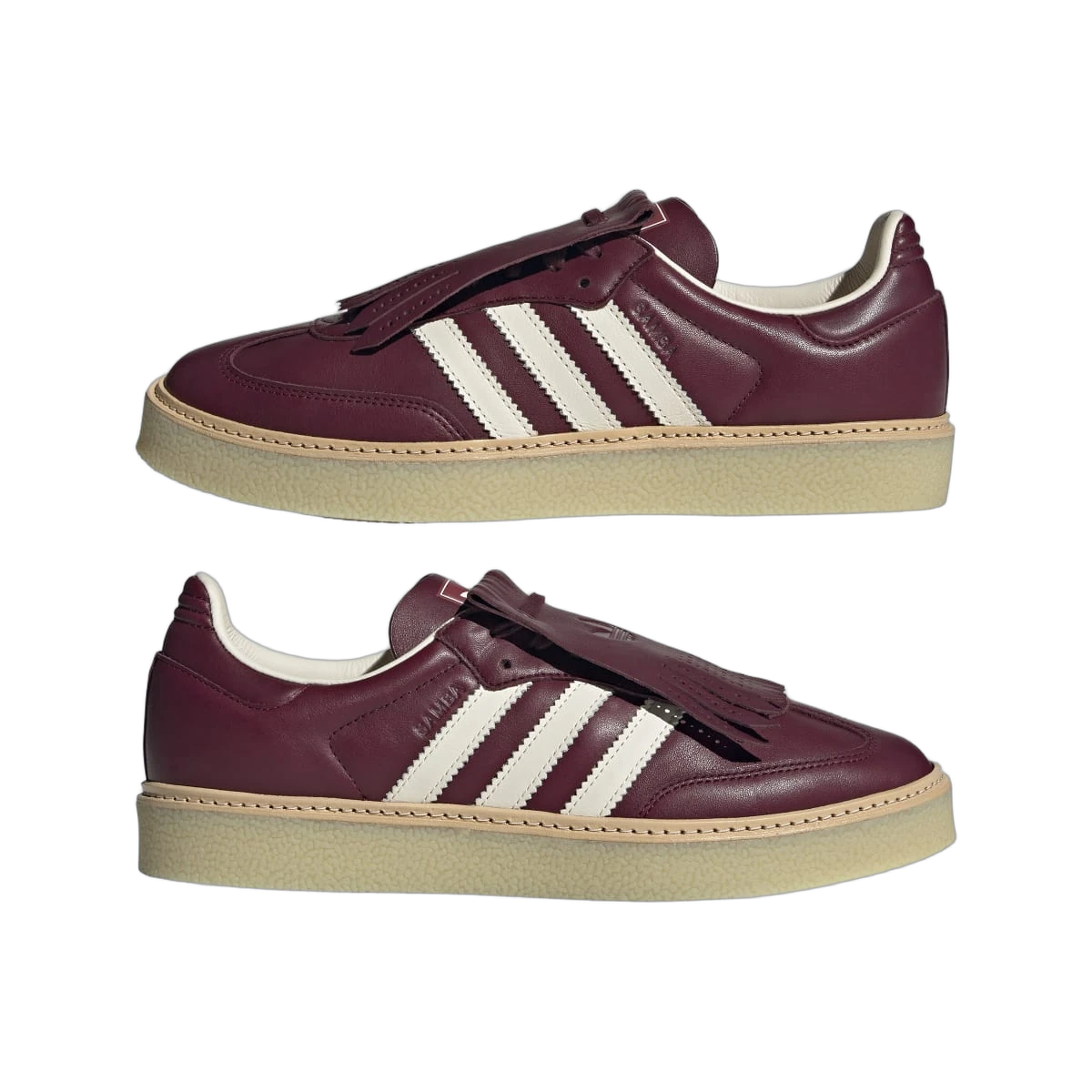 Adidas Samba Lux Maroon Off White