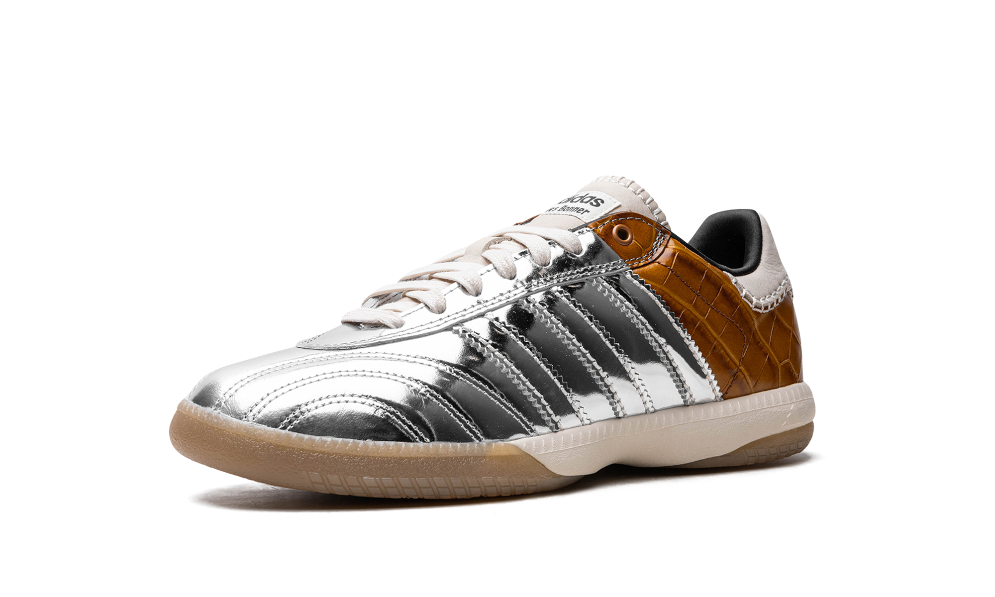 Adidas Samba Millennium Wales Bonner Silver Metallic Yellow Croc