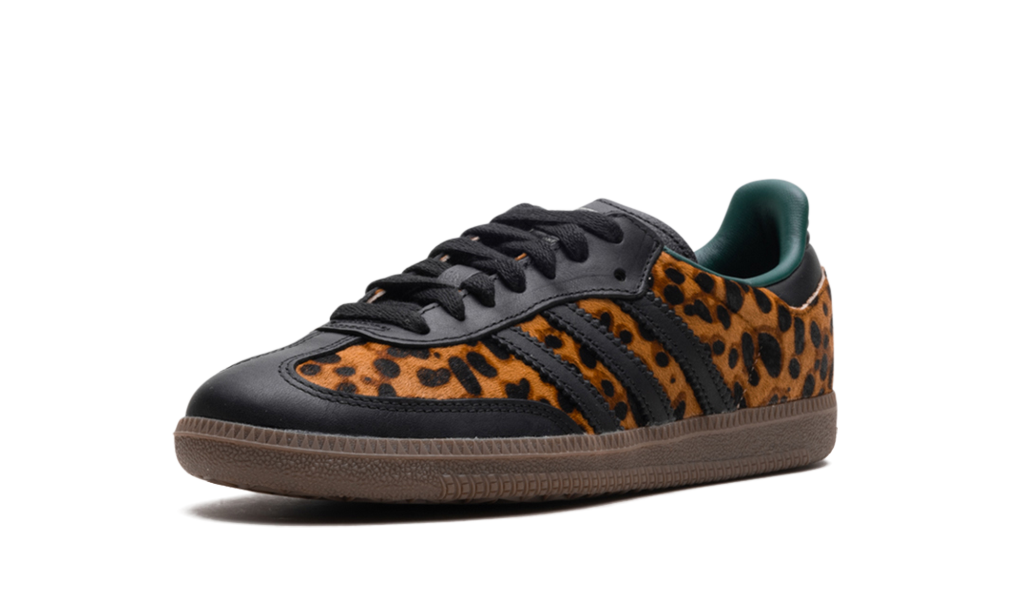 Adidas Samba OG Black Green Leopard