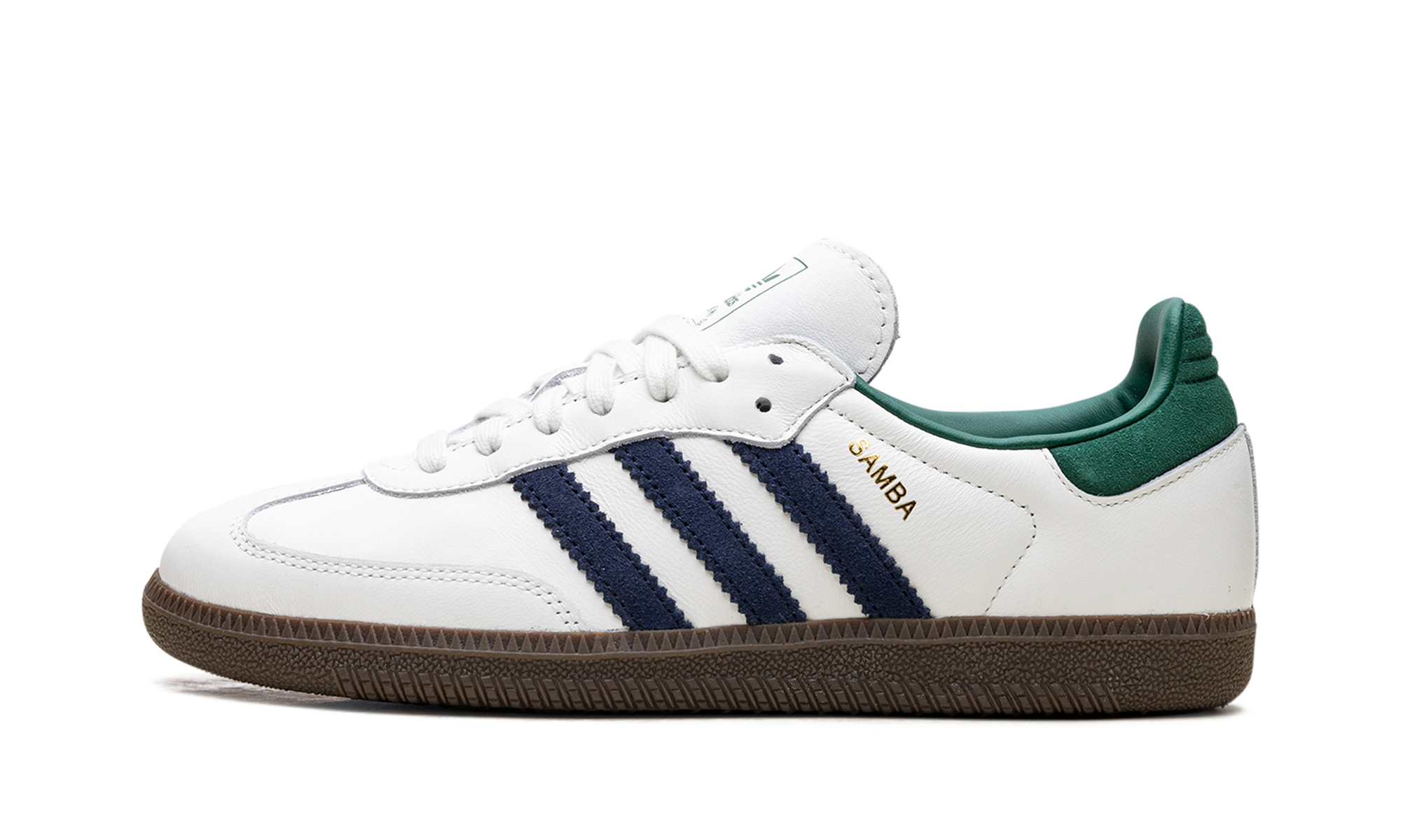 Adidas Samba OG Black White Collegiate Green