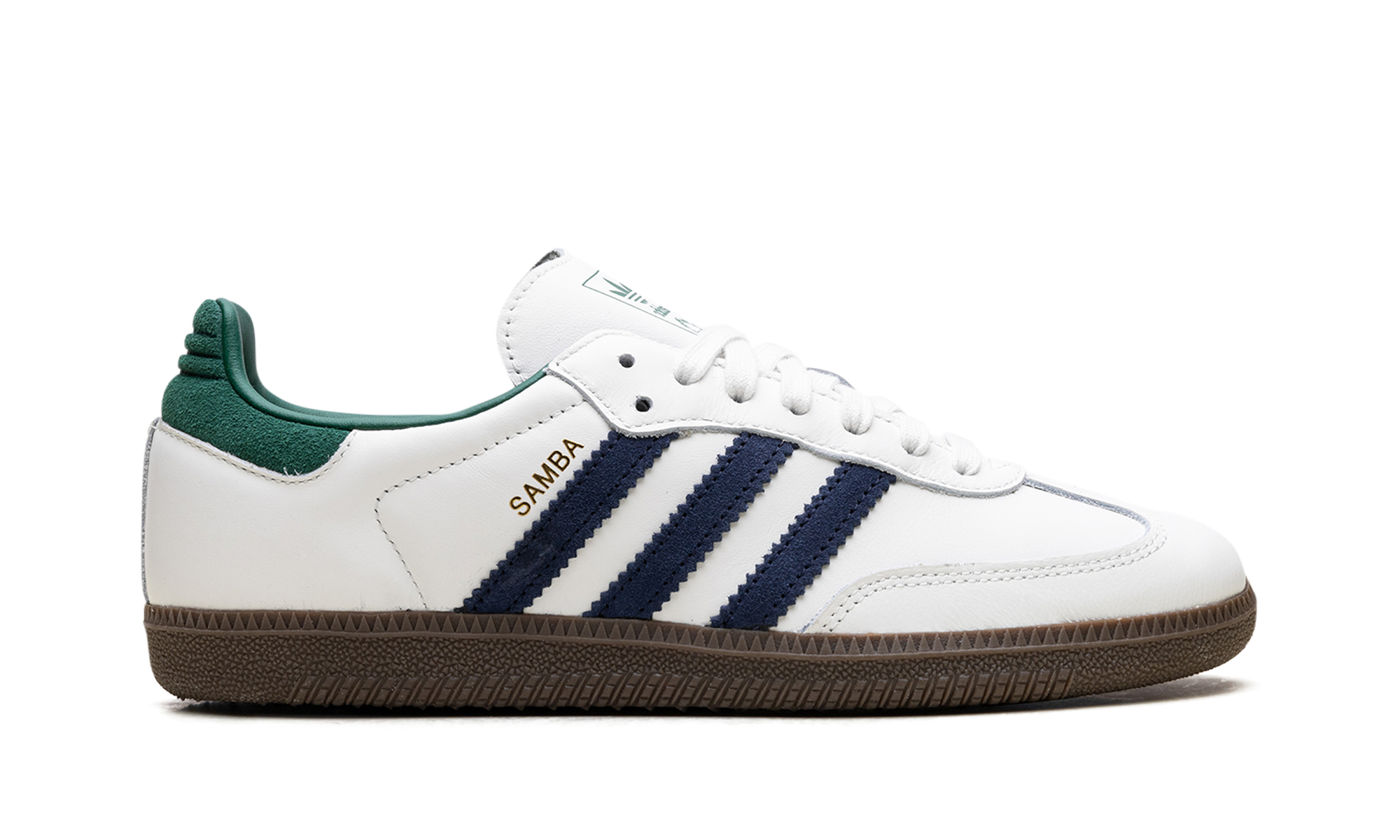 Adidas Samba OG Black White Collegiate Green