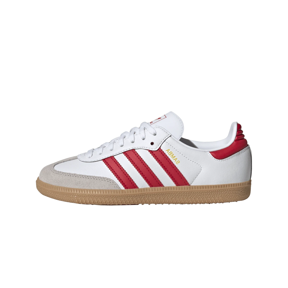 Adidas Samba OG Cloud White Better Scarlet Gum