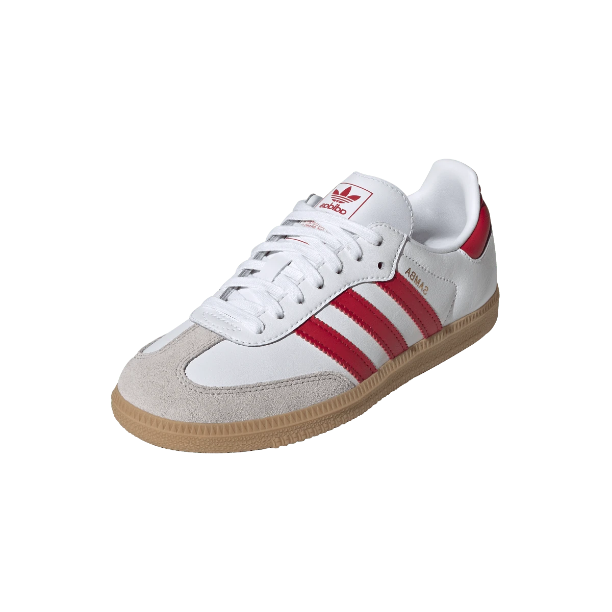 Adidas Samba OG Cloud White Better Scarlet Gum