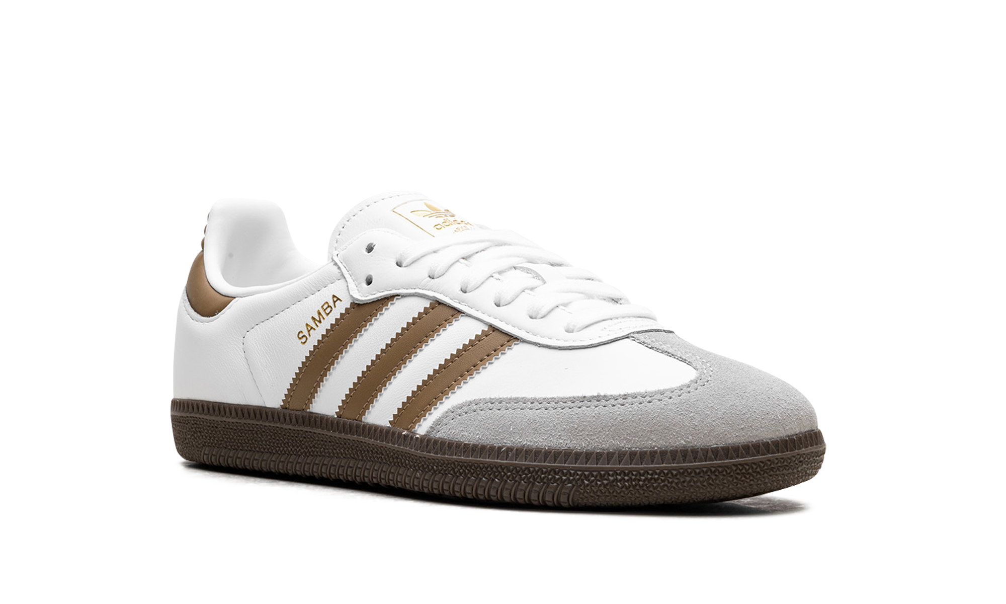 Adidas Samba OG Cloud White Brown Desert