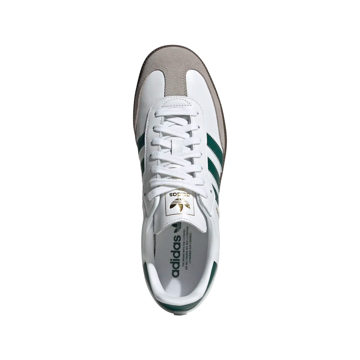 Adidas Samba OG Cloud White Collegiate Green, Cloud White/Collegiate Green/Clear Granite (JH8797)