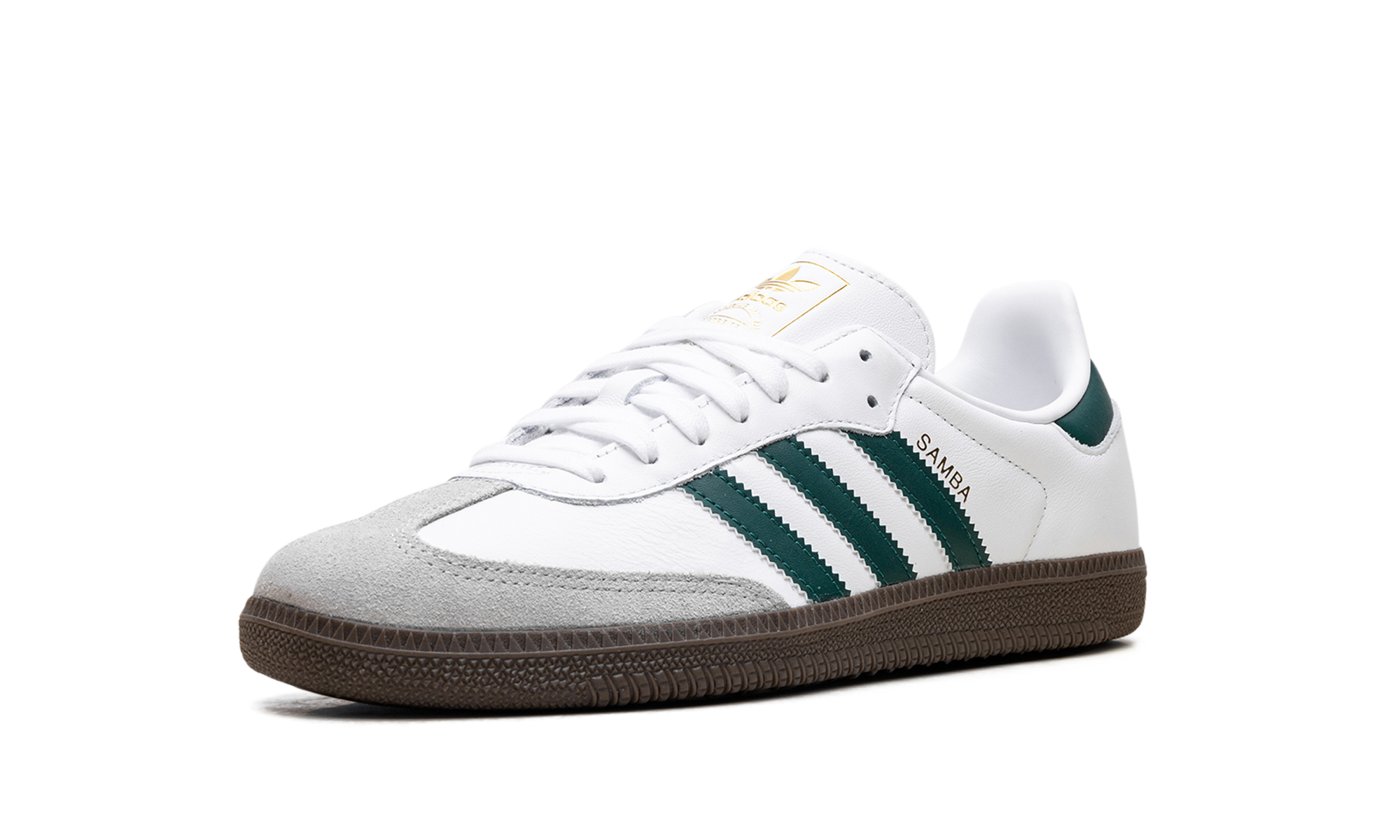 Adidas Samba OG Cloud White Collegiate Green