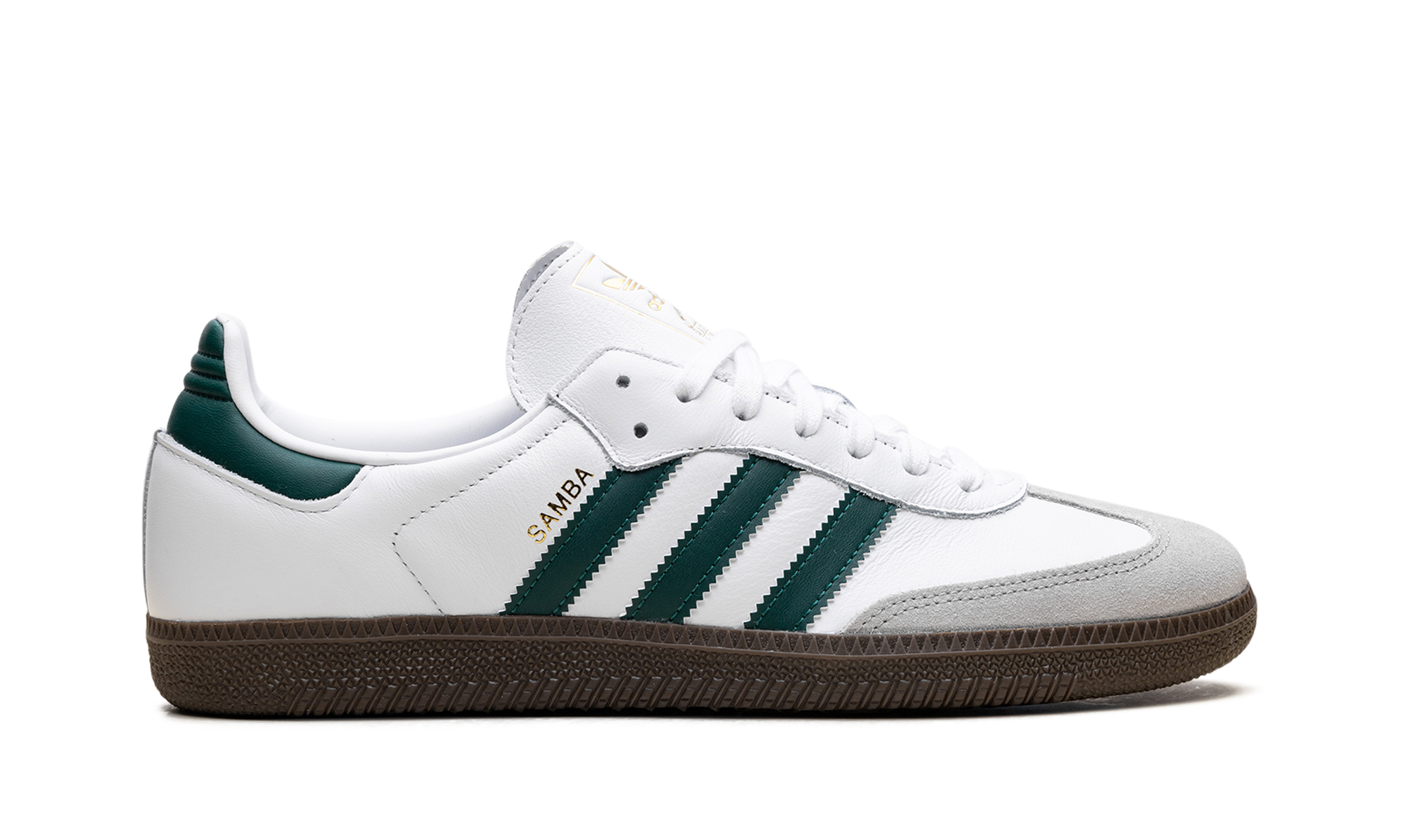 Adidas Samba OG Cloud White Collegiate Green
