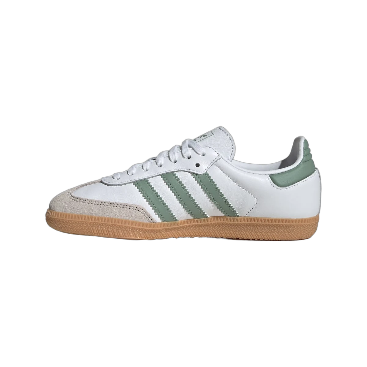Adidas Samba OG Cloud White Silver Green