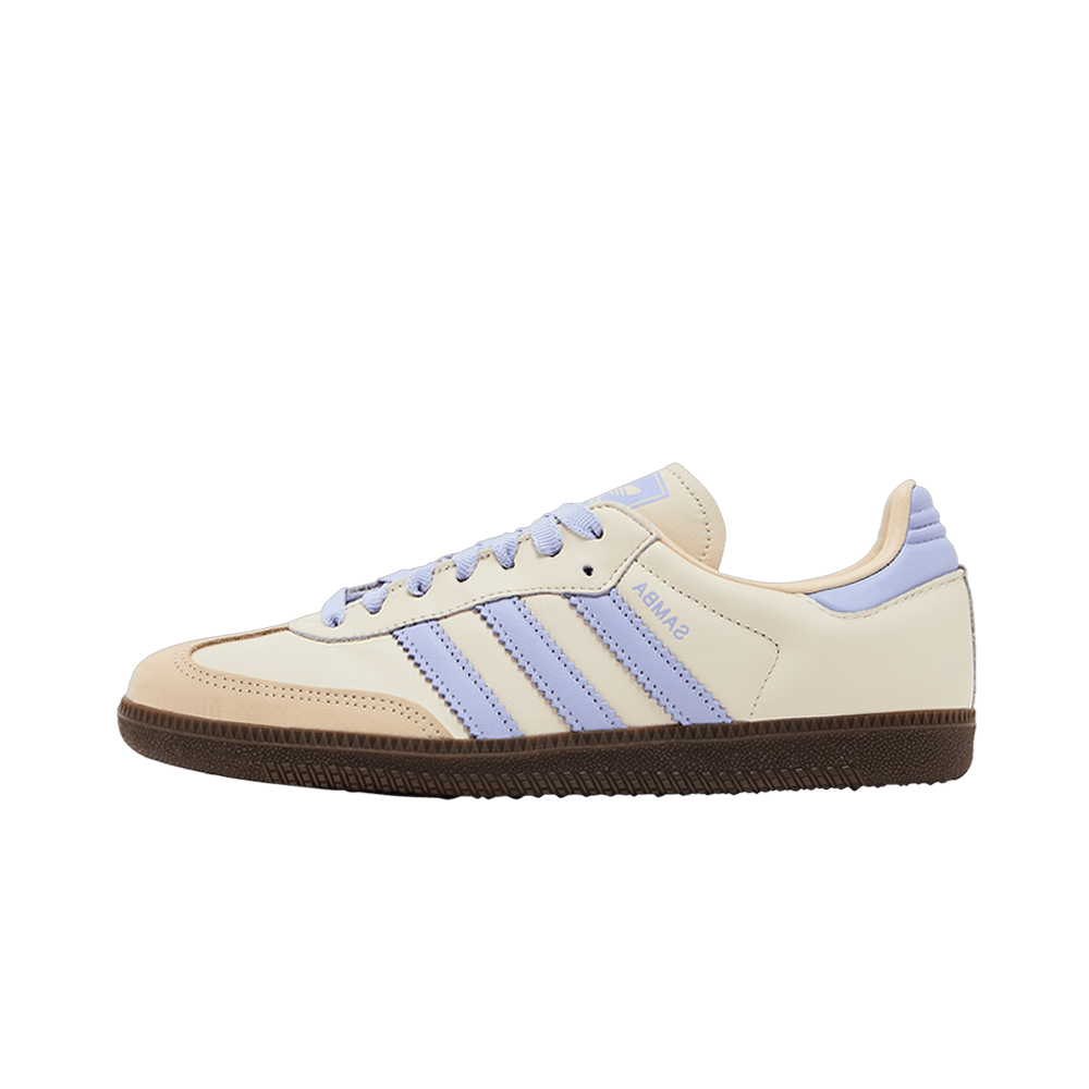 Adidas Samba OG Cream White Violet, Cream White/Violet Tone/Sand Strata (JI2678)