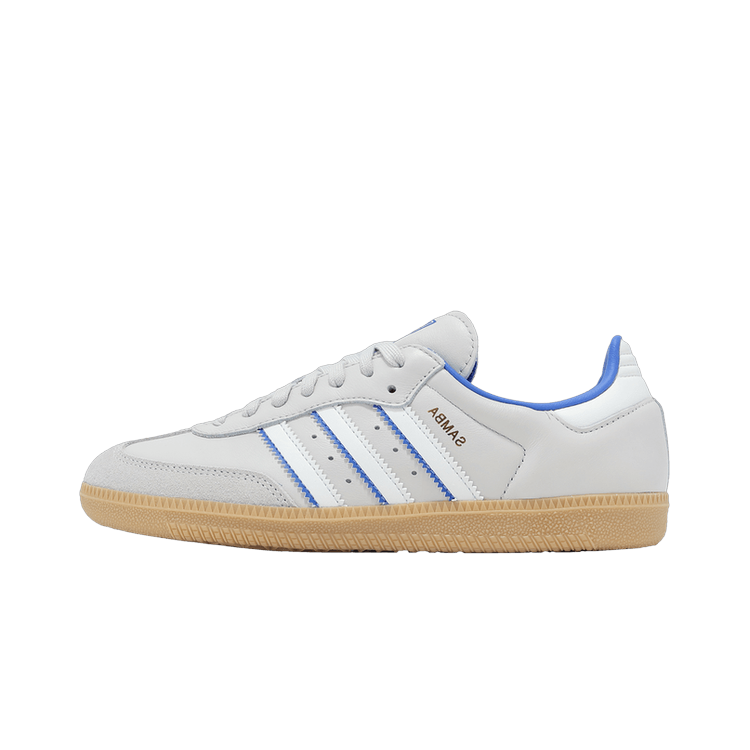 Adidas Samba OG Grey One Blue, Grey One/Crystal White/Blue (ID1478)