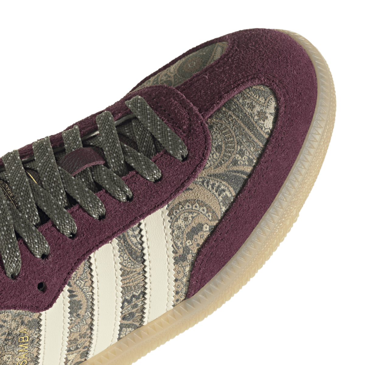 Adidas Samba OG Liberty London Maroon Warm Vanilla