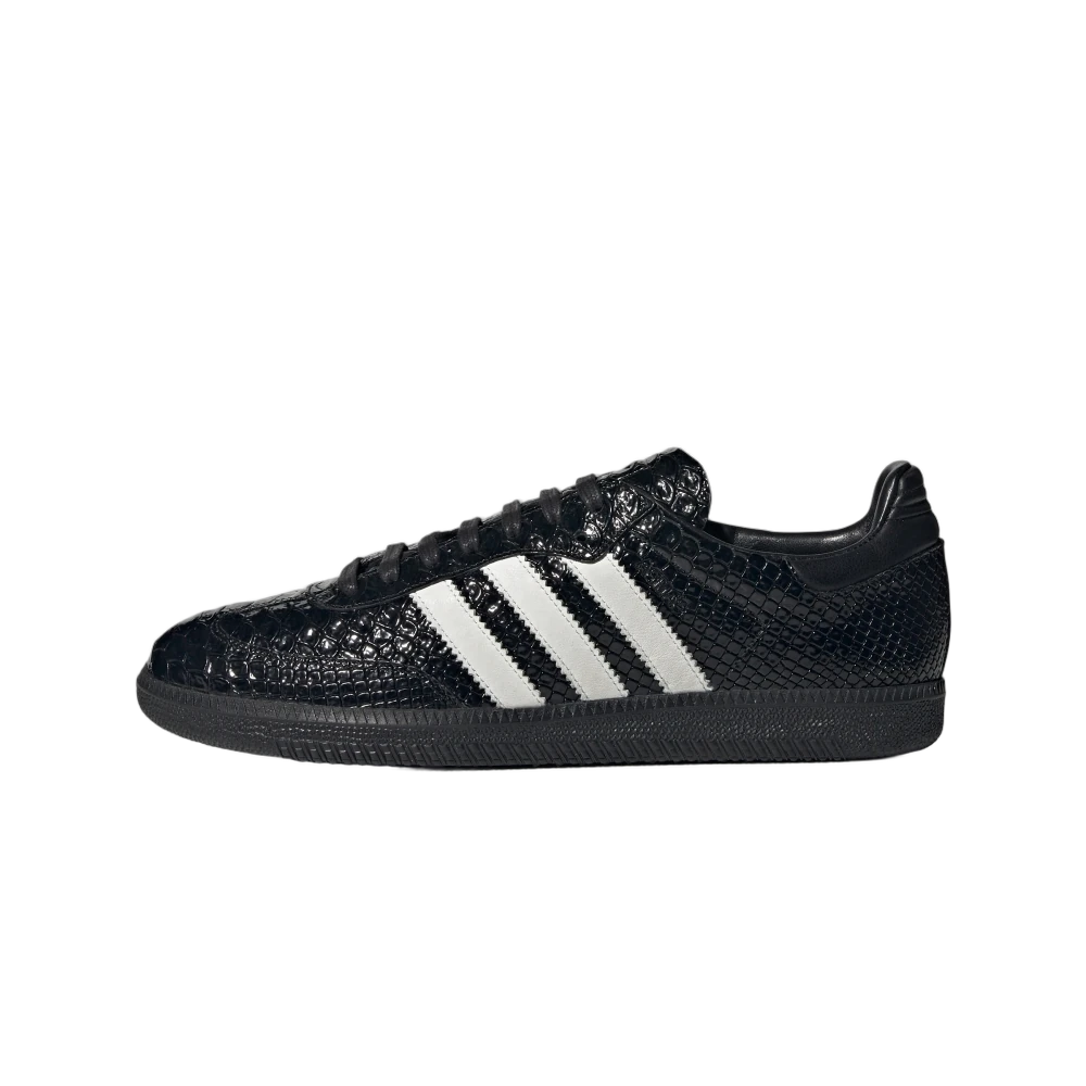 Adidas Samba OG Made in Italy Black Croc, Supplier Color/Footwear White/Team Victory Red (IE9120)