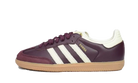 Adidas Samba OG Maroon Gold Metallic, Maroon/Cream White/Gold Metallic (ID0477)