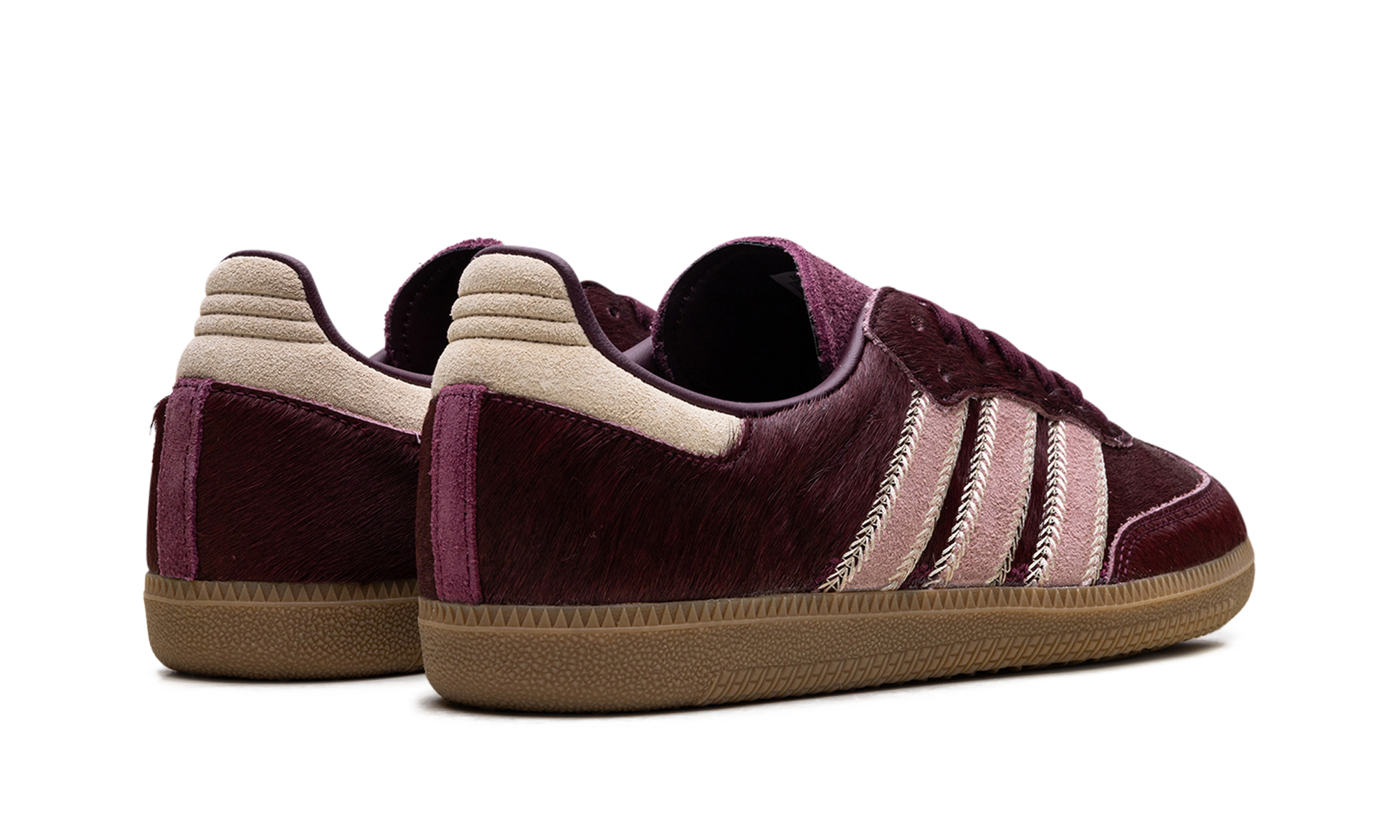 Adidas Samba OG Maroon Sand Strata Pony