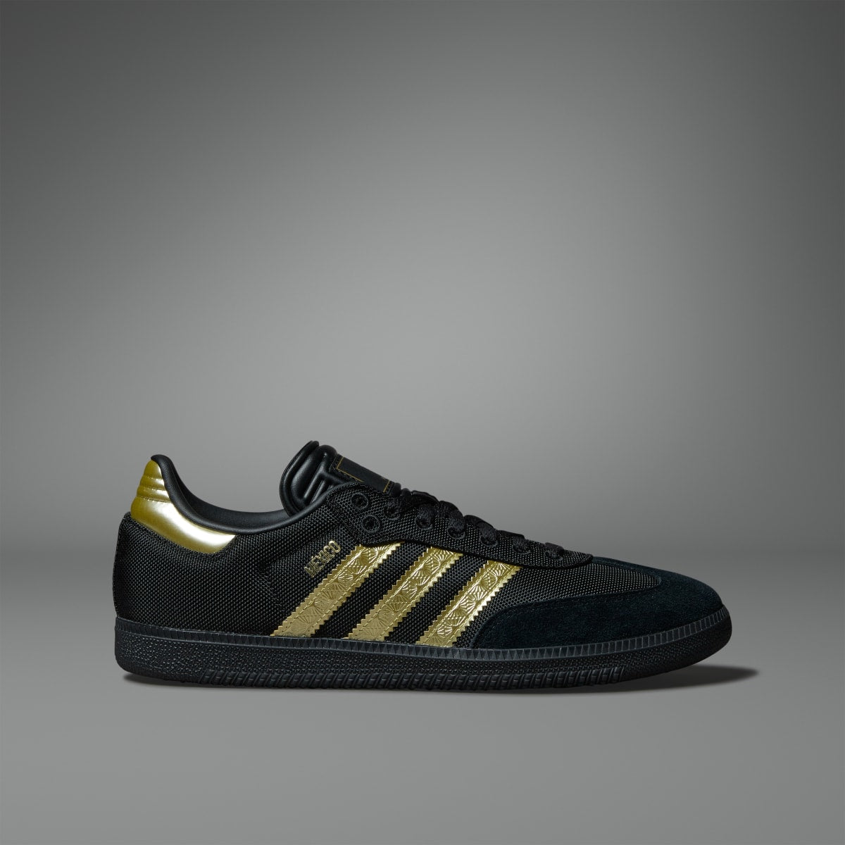 Adidas Samba OG Mexico Black Gold Metallic