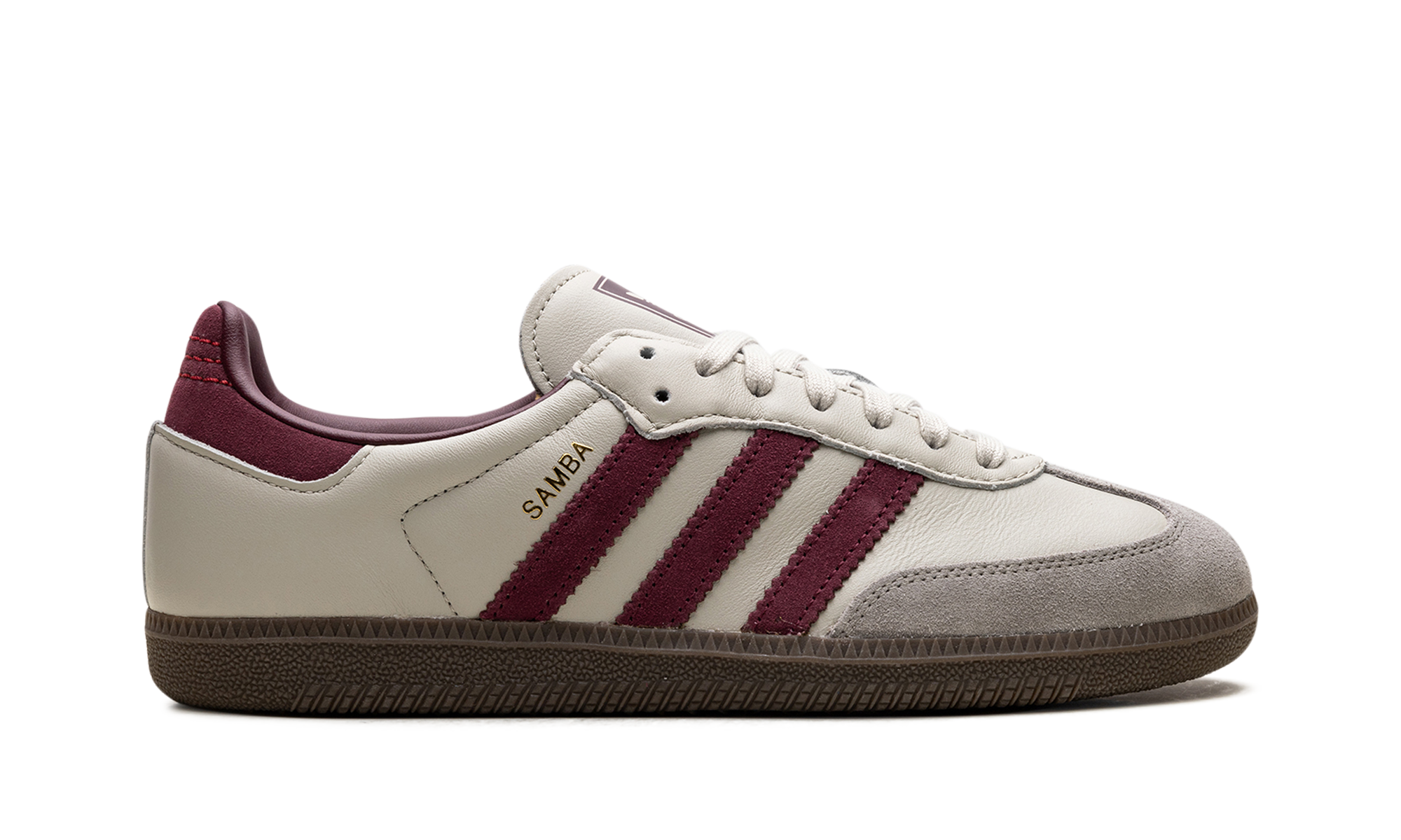 Adidas Samba OG Putty Grey Maroon