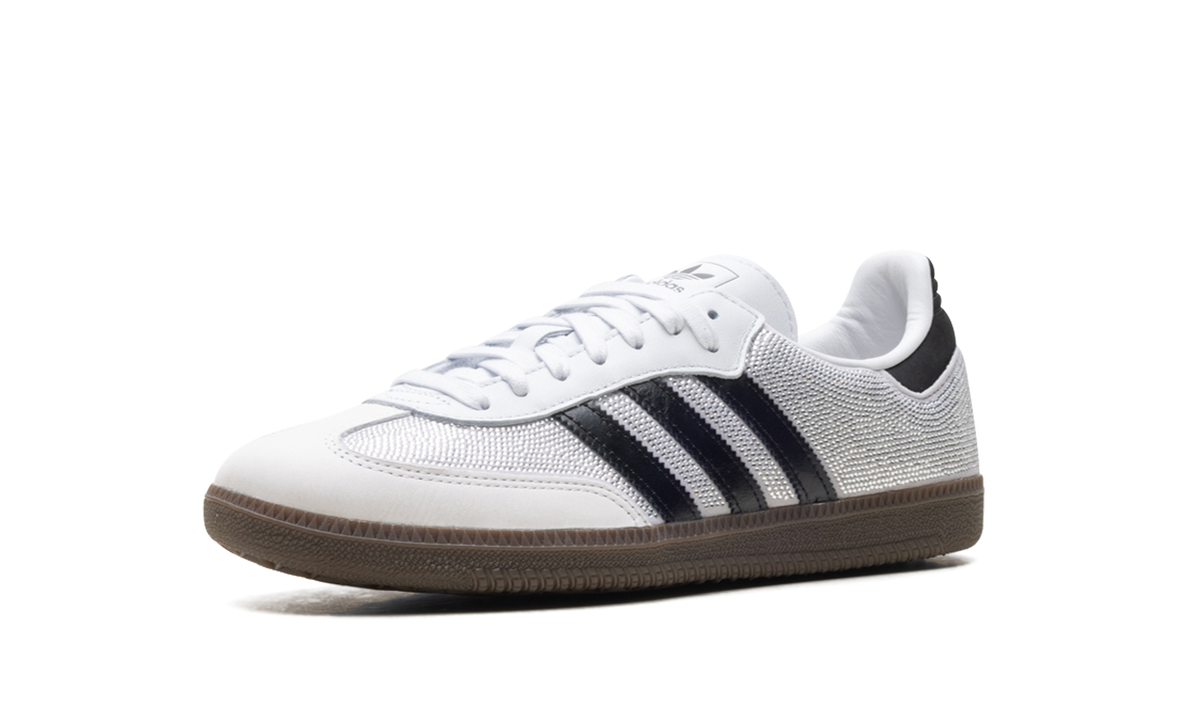 Adidas Samba OG Rhinestone Crystal White Silver