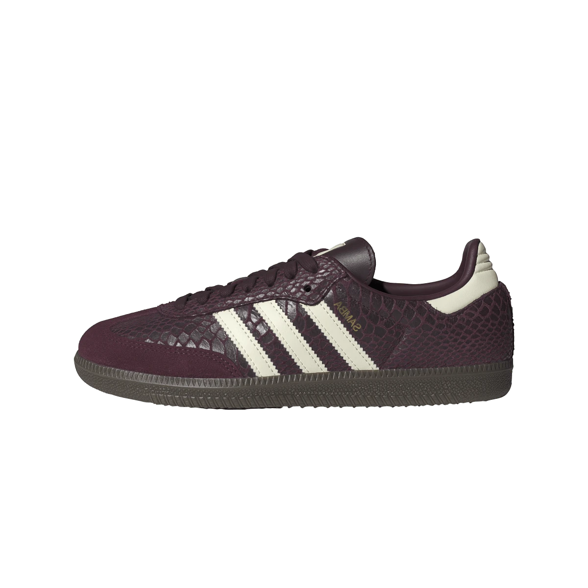 Adidas Samba OG Snakeskin Maroon Cream White