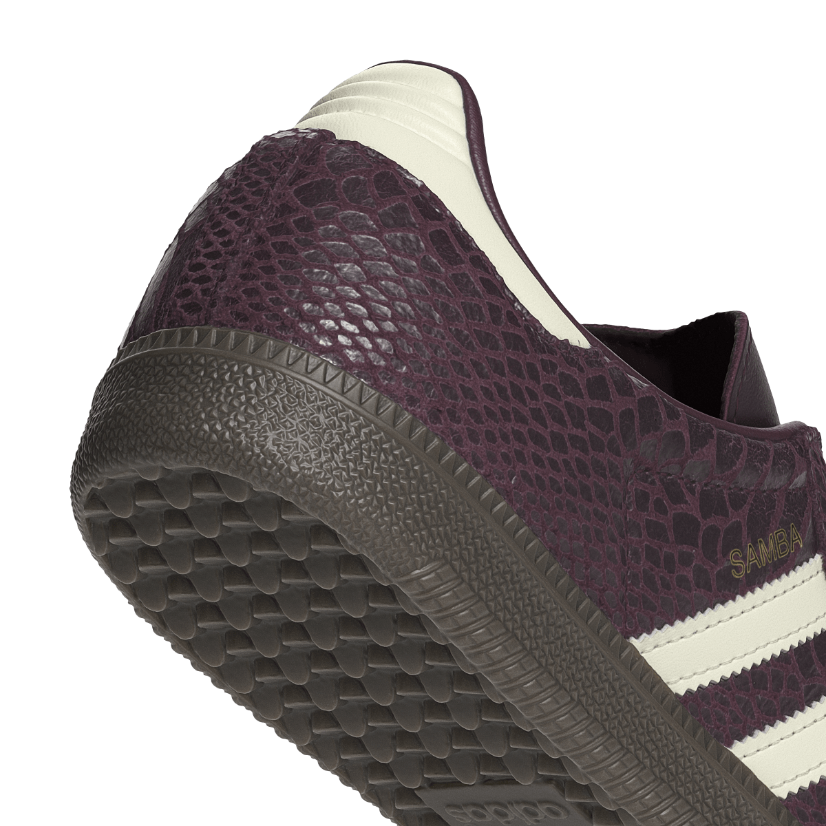 Adidas Samba OG Snakeskin Maroon Cream White