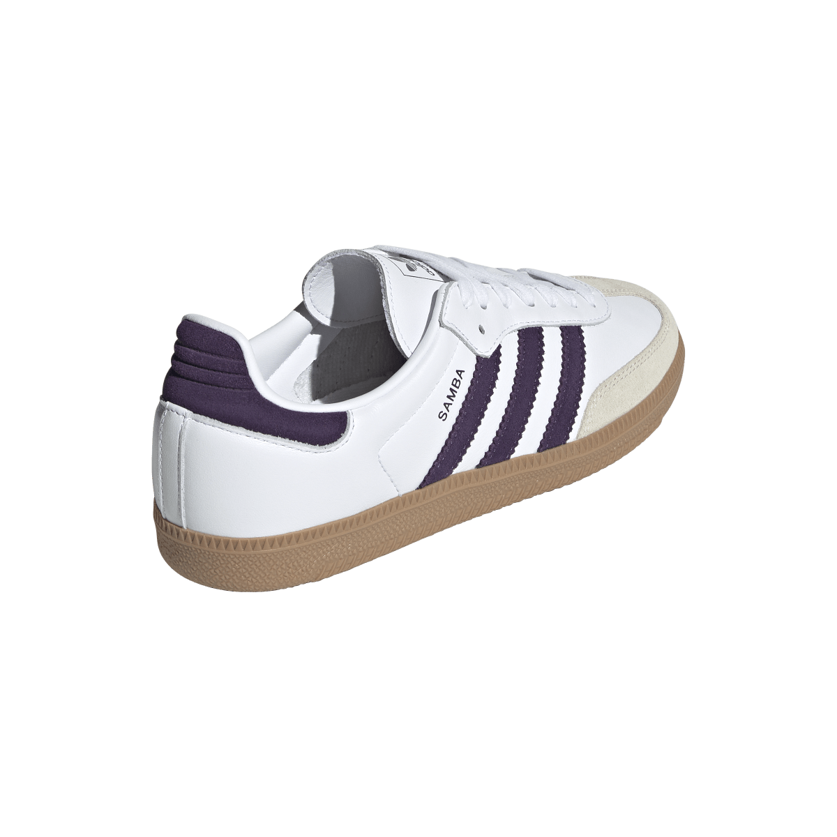 Adidas Samba OG White Alumina Aurora Plum