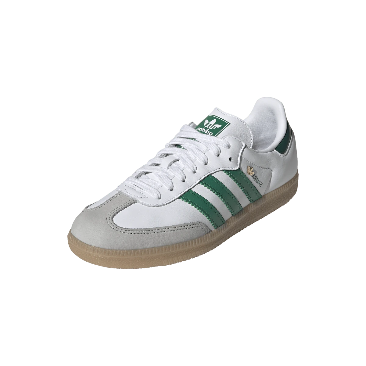 Adidas Samba OG White Bold Green Collegiate Green