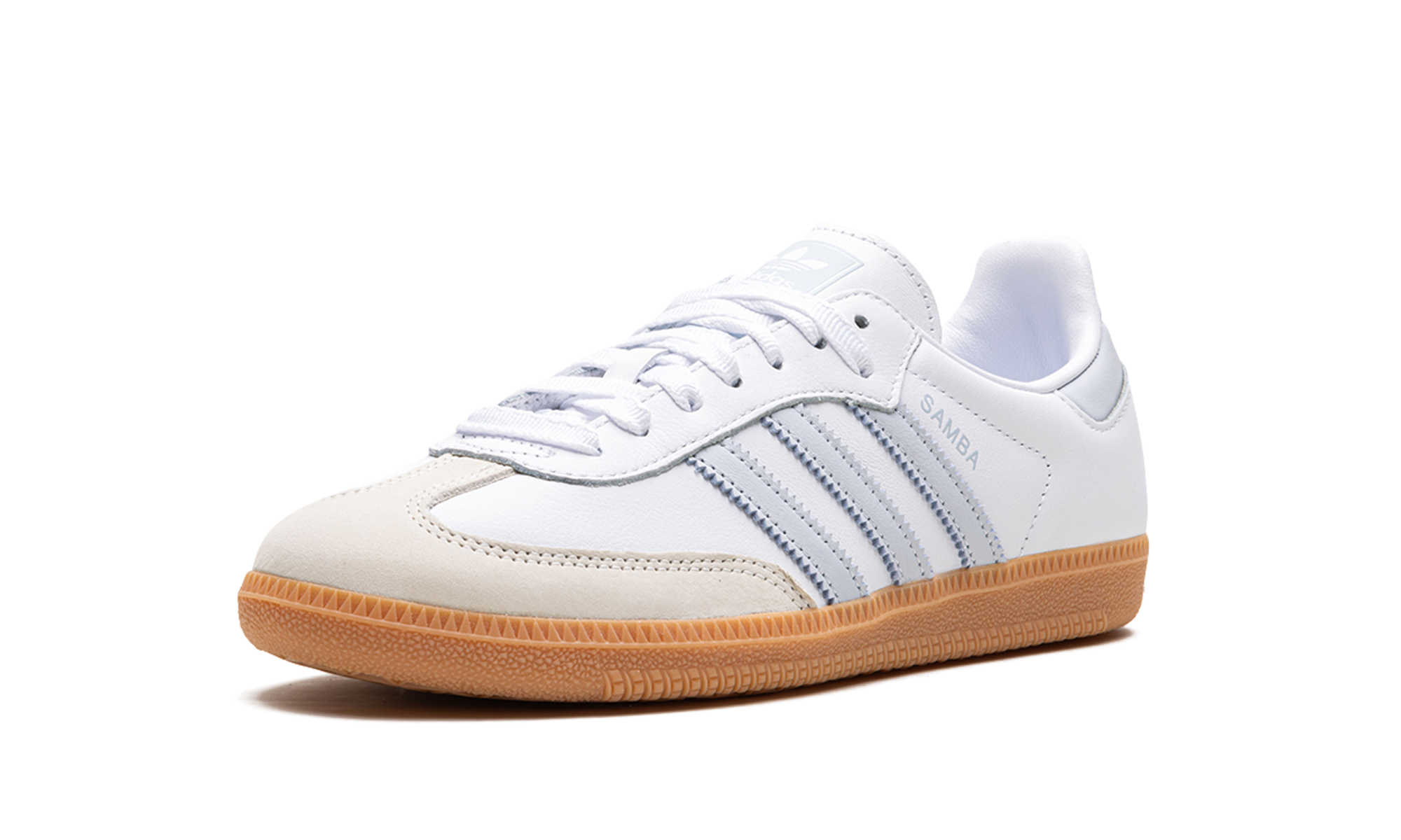 Adidas Samba OG White Halo Blue Gum