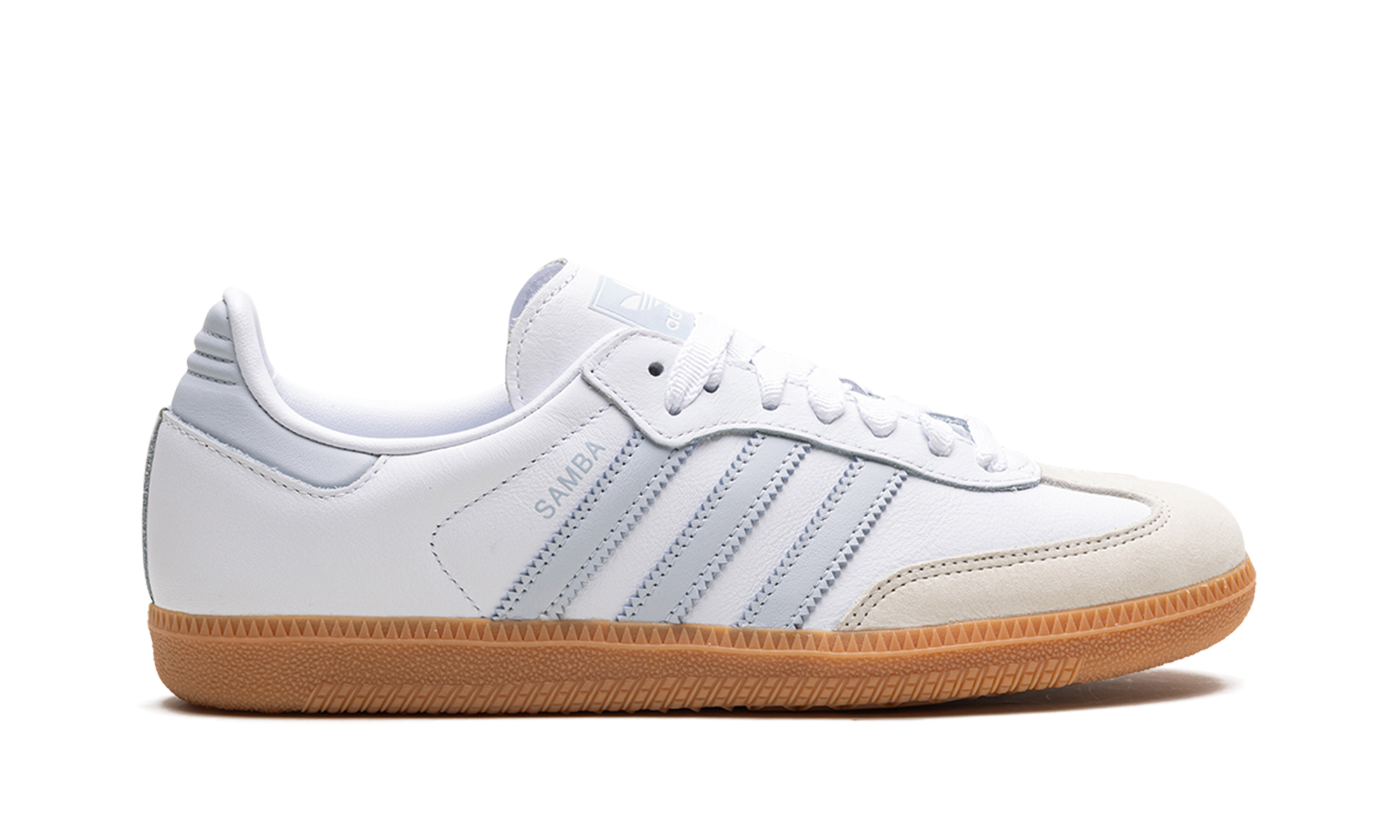 Adidas Samba OG White Halo Blue Gum