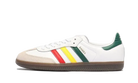 Adidas Samba OG White Rasta, Cloud White/Yellow/Collegiate Green (IH3118)