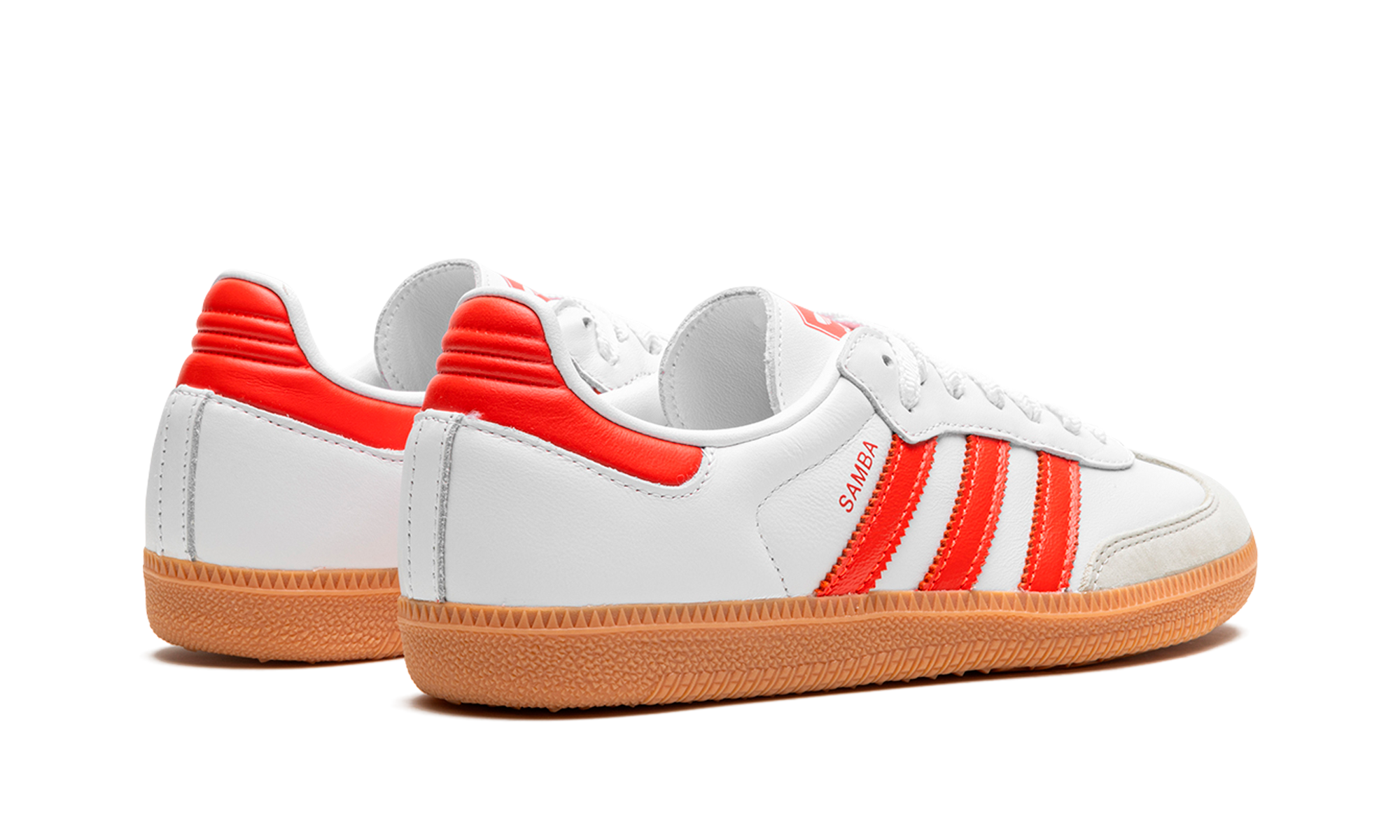 Adidas Samba OG White Solar Red Gum