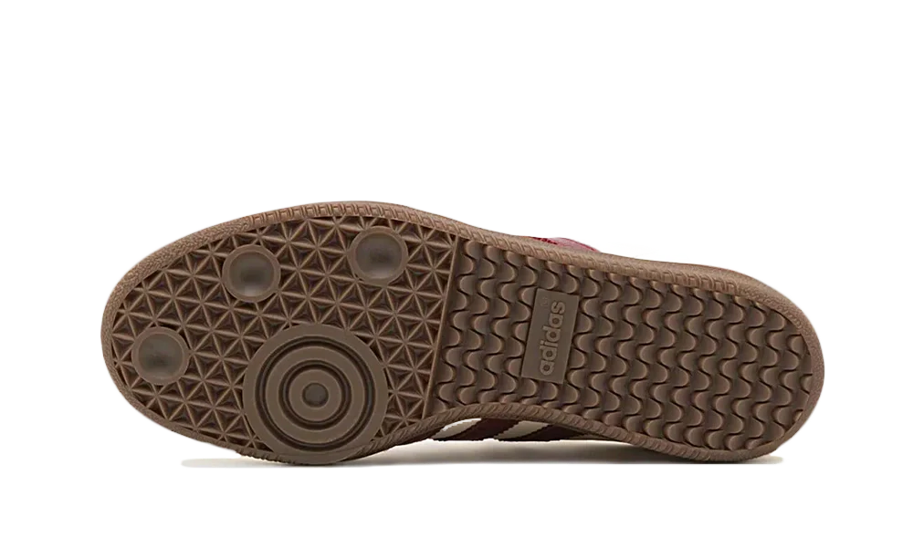 Adidas Samba OG Wonder White Maroon, Wonder White/Maroon/Putty Grey (IG1987)