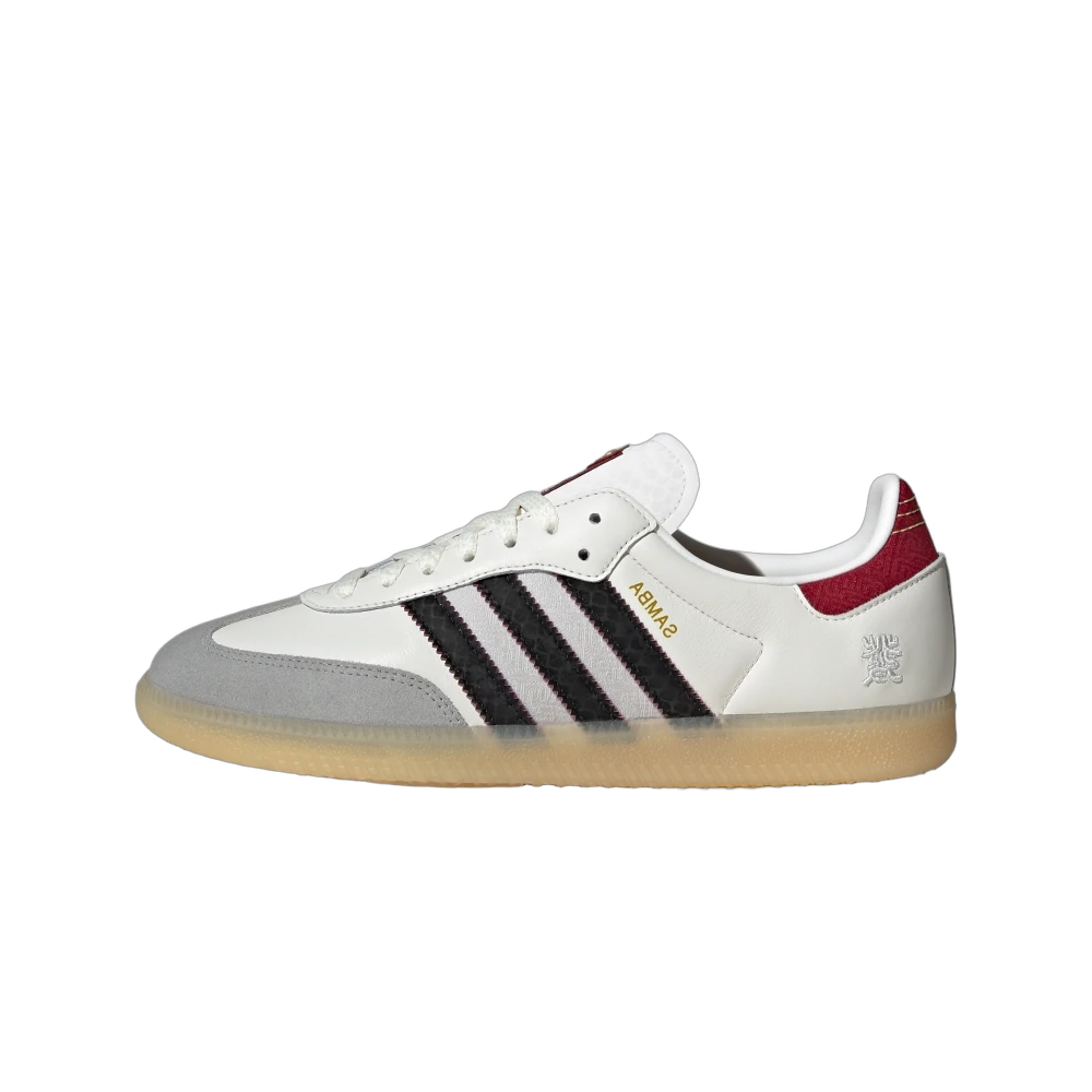 Adidas Samba OG Year of the Snake, Cloud White/Core Black/Active Maroon (JQ5976)