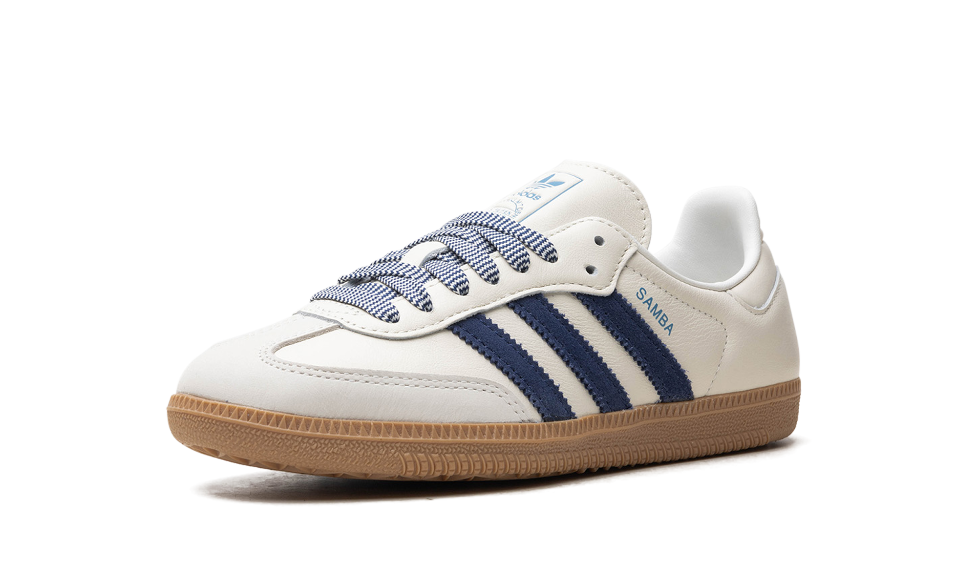 Adidas Samba Off White Dark Blue