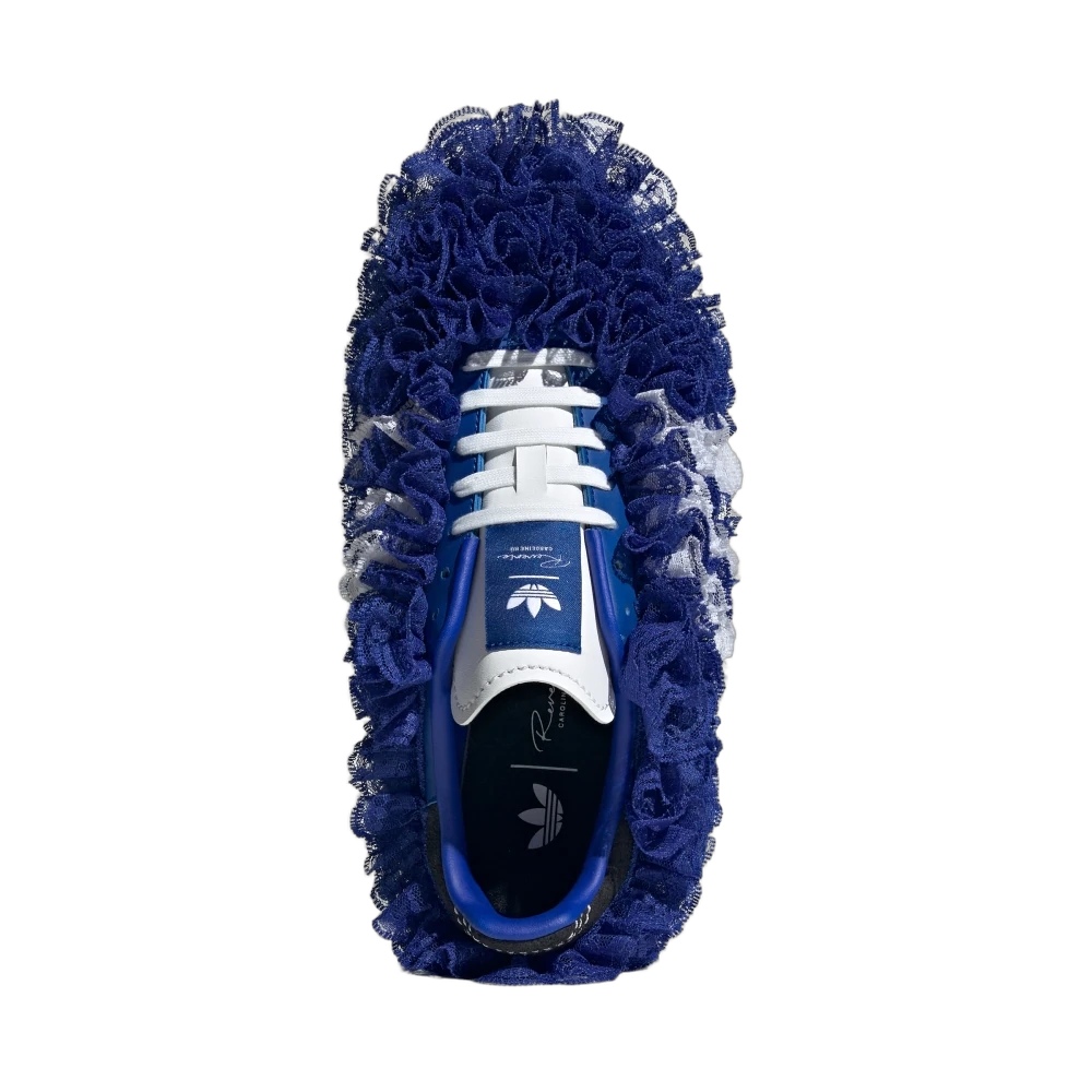 Adidas Samba Reverie by Caroline Hú CLOT Blue Lace Upper, Blue/White/Gum (JS2777)