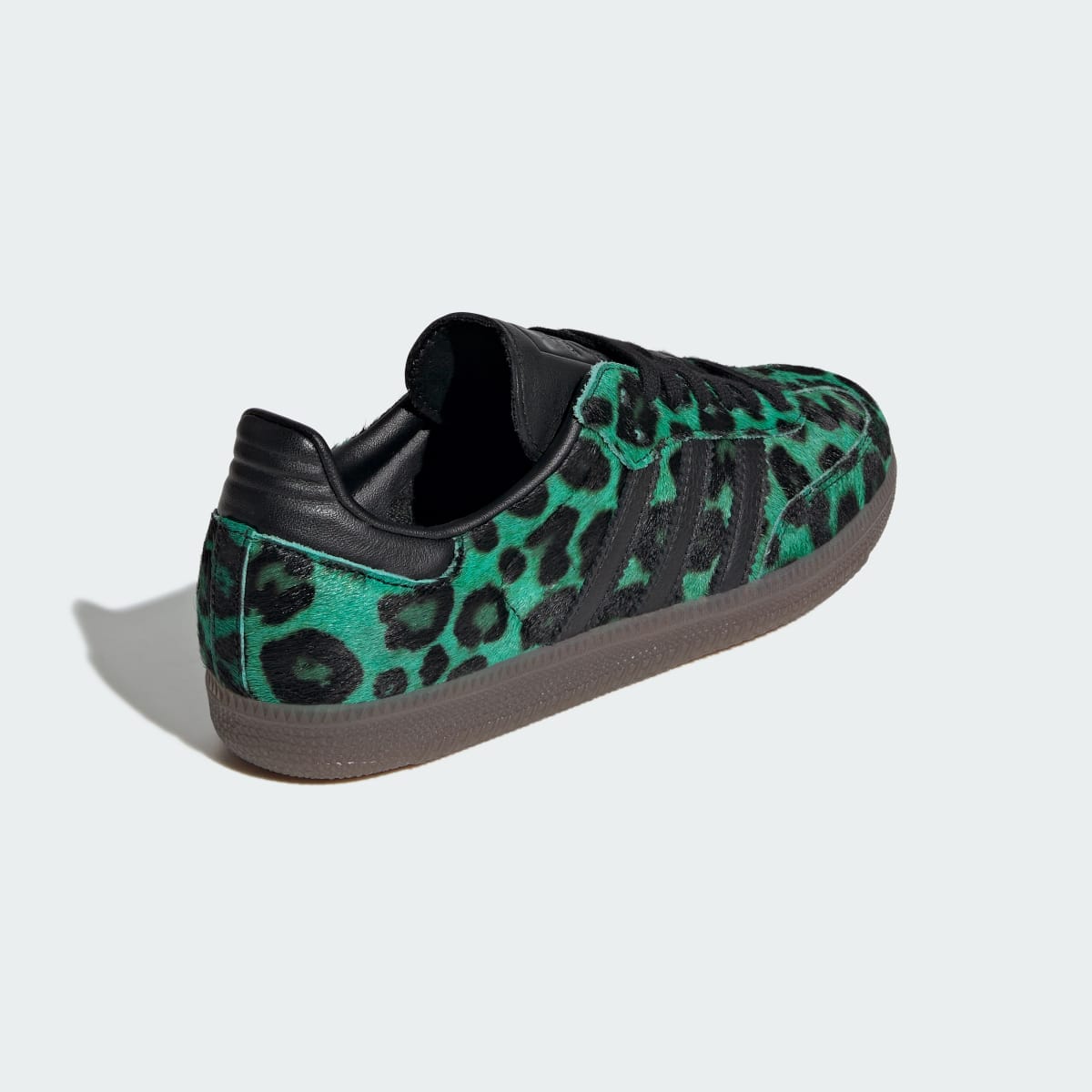 Adidas Samba Semi Screaming Green Core Black Gold Metallic