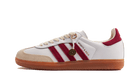 Adidas Samba Sporty & Rich White Collegiate Burgundy, Cloud White/Collegiate Burgundy/Cream White (IF5660)