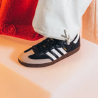 Adidas Samba Vegan Black Gum, Cloud White/Core Black/Gum (H01878)