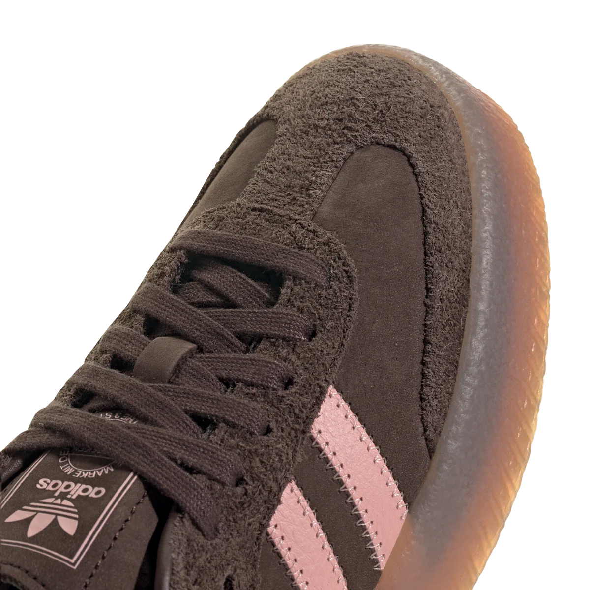 Adidas Sambae Dark Brown Wonder Mauve, Dark Brown/Wonder Mauve/Gum (JI2744)