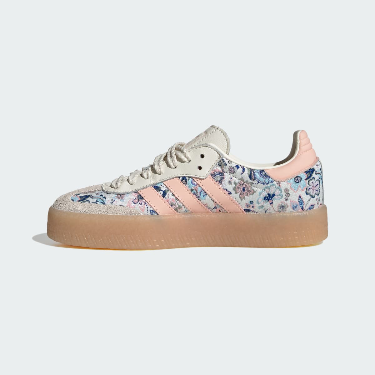 Adidas Sambae Liberty London Off White Blush Pink