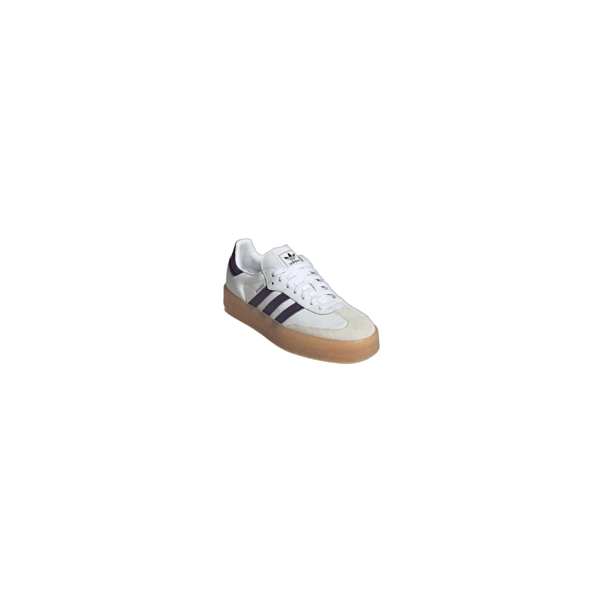 Adidas Sambae White Off White Aurora Plum