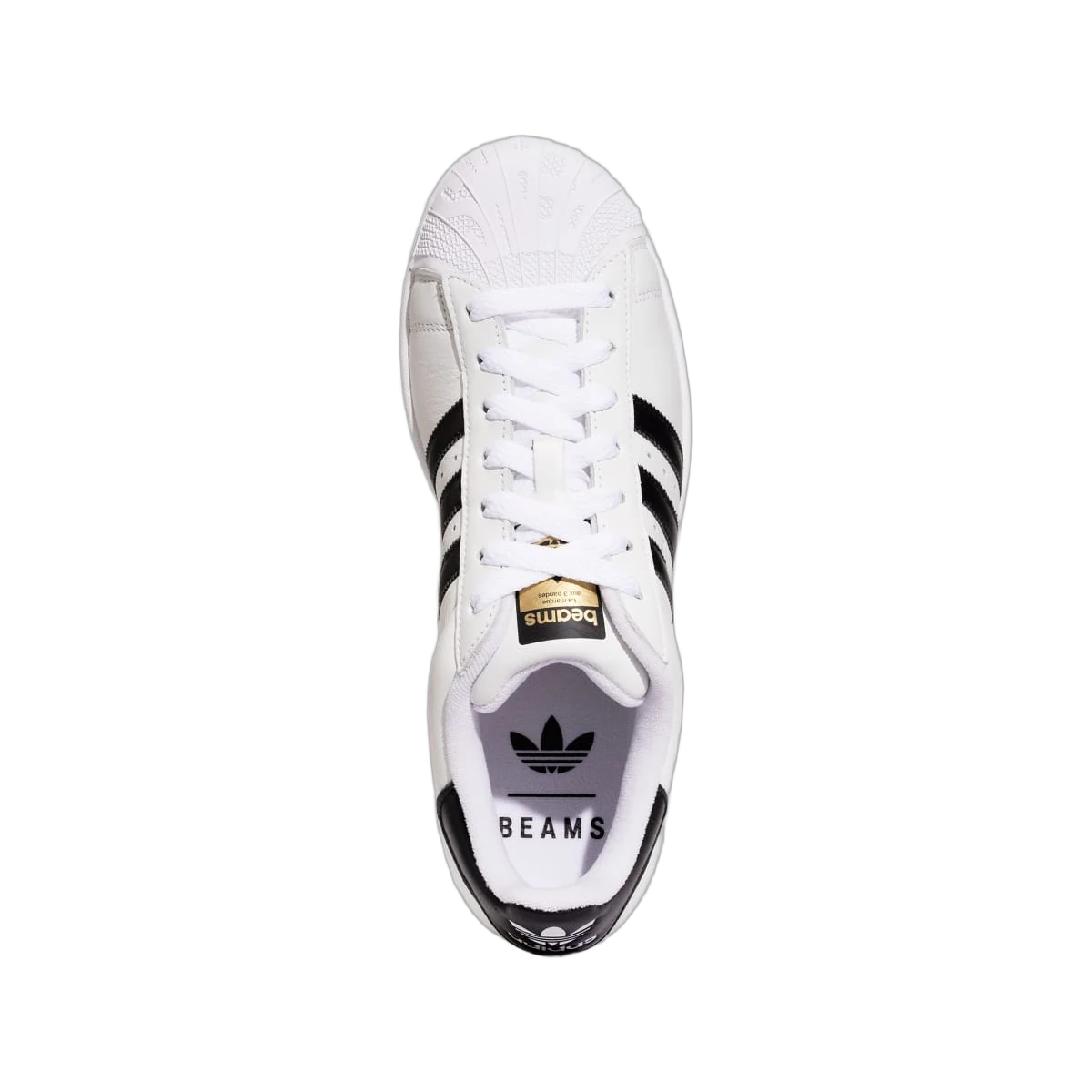 Adidas Superstar Beams White Black