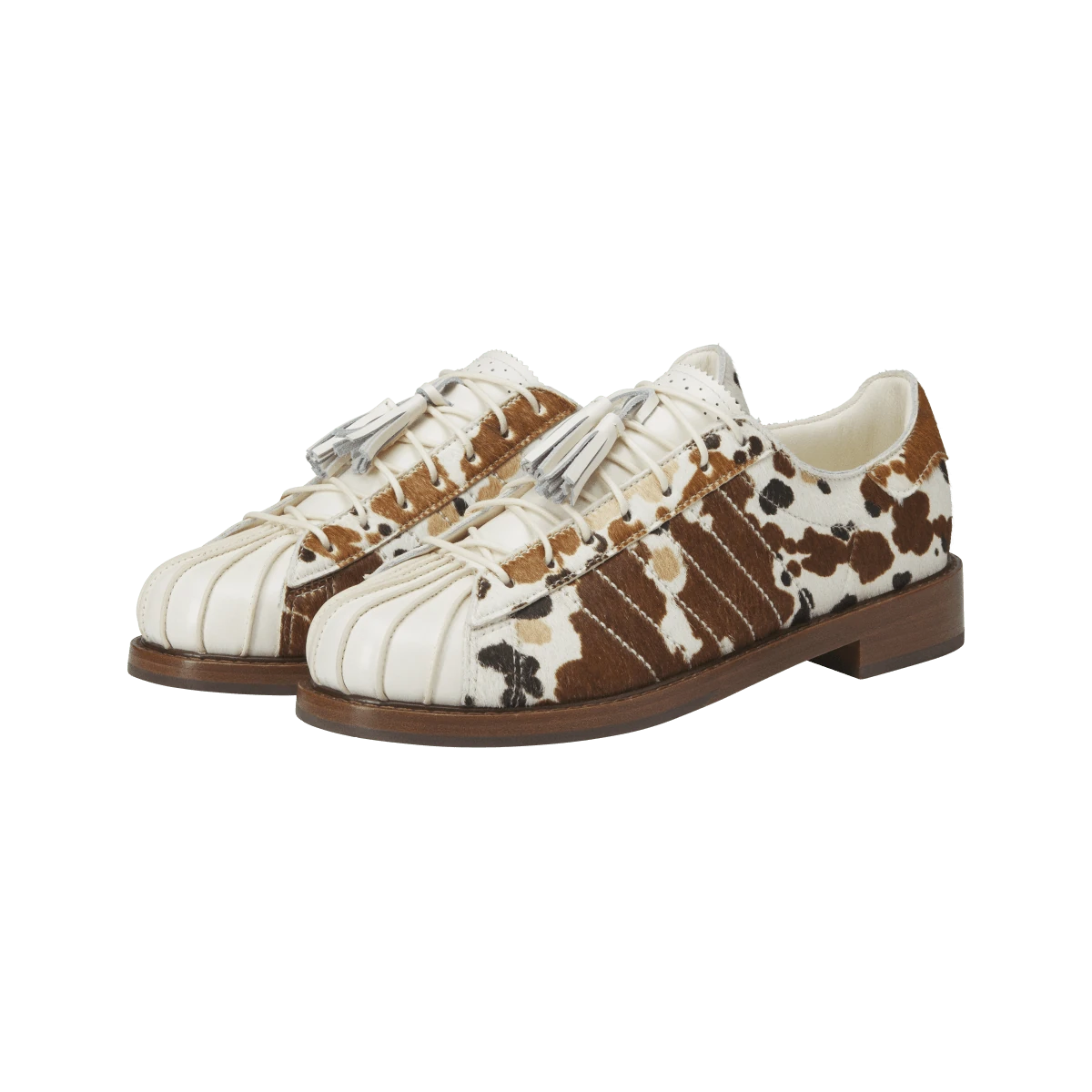 Adidas Superstar Dress Shoe CLOT by Edison Chen Cow Print