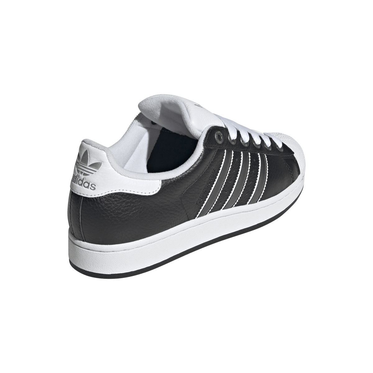 Adidas Superstar II Core Black Matte Silver Cloud White