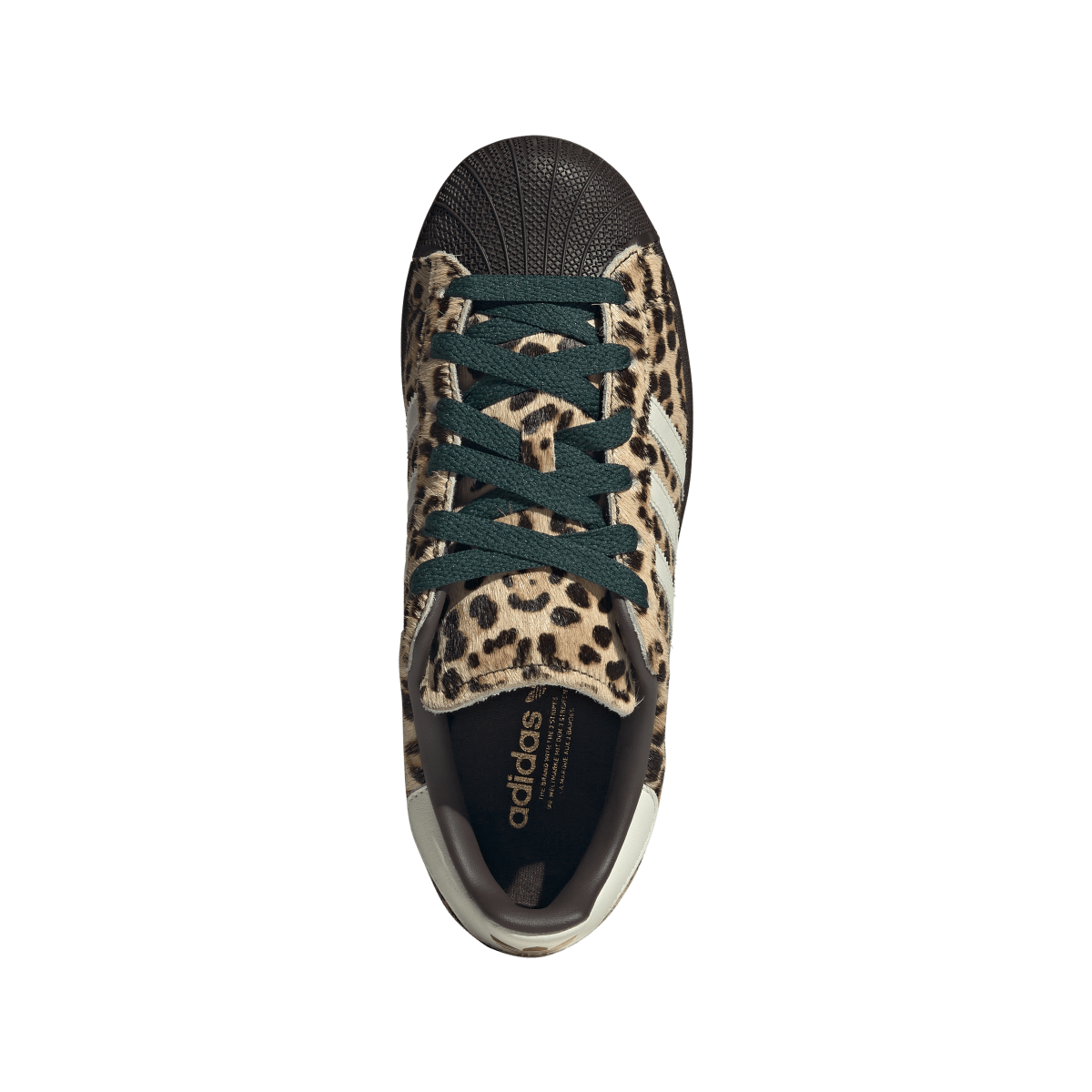 Adidas Superstar II Leopard Dark Brown Ivory